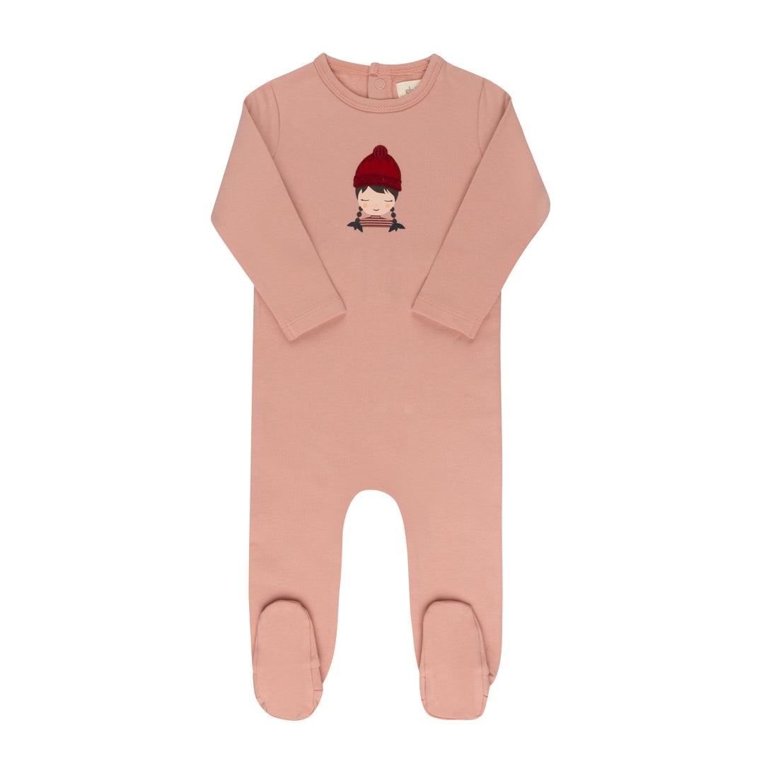 Autumn Kids Collection-Pink - Footie