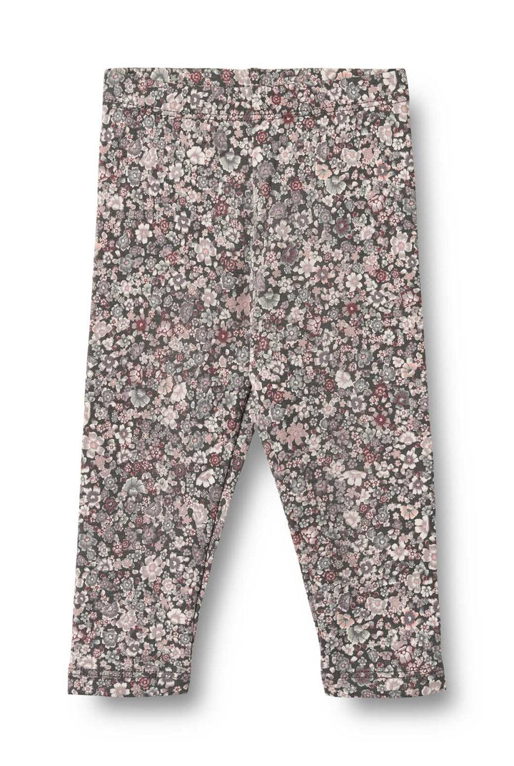 Jersey Leggings Jules (4853-192) purple stone flowers