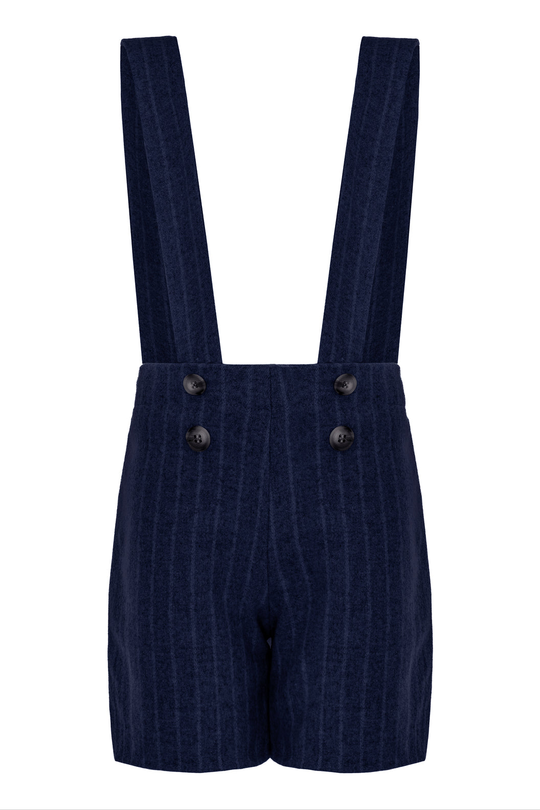 MARCUS SHORT PANTS WITH SUSPENDER-NAVY