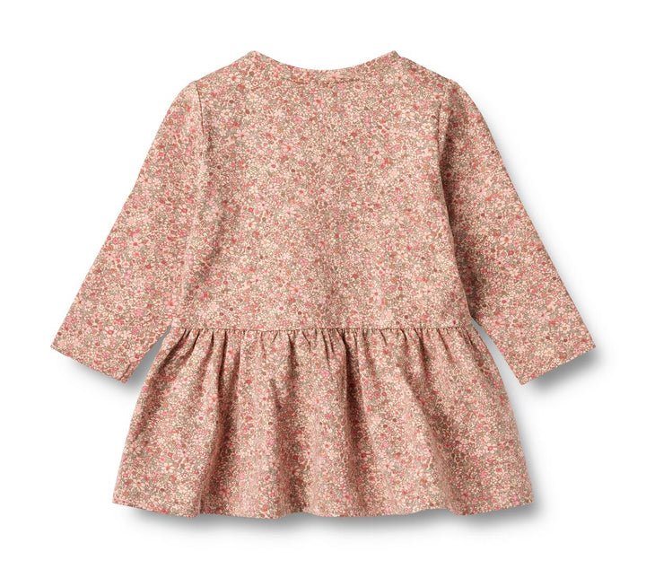 Jersey Dress L/S Bessie (5566-182c) rose dust flower meadow