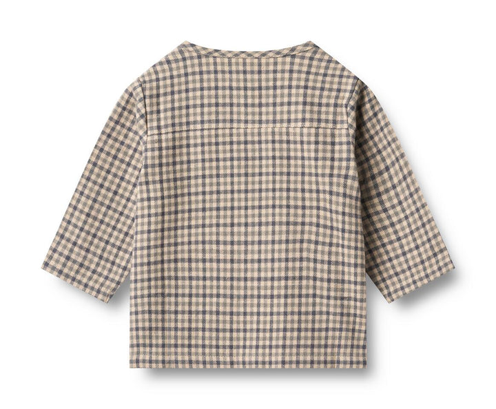 Shirt L/S Shelby (6658-461) blue check