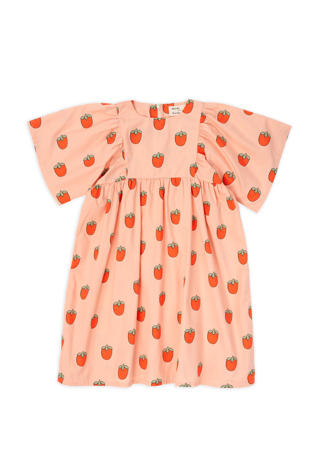A25129L-Benedita Dress-Persimmon