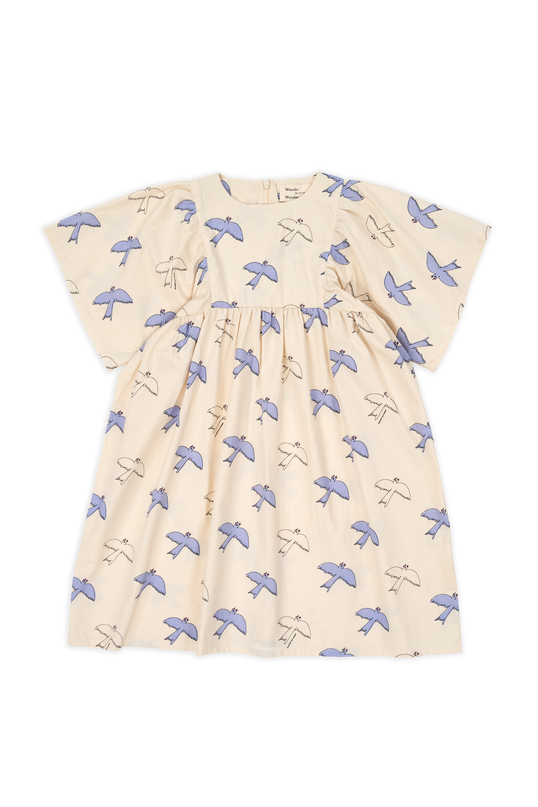 A25129L-Benedita Dress-Tiago Bird Print