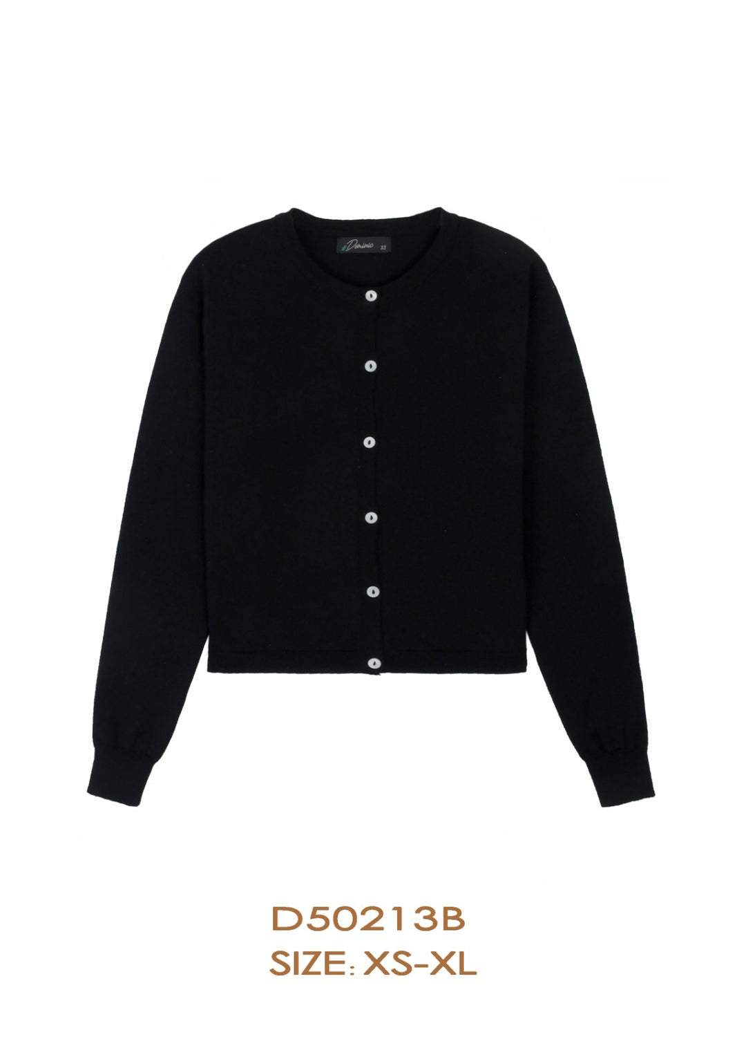 D50213B-CARDIGAN-Black