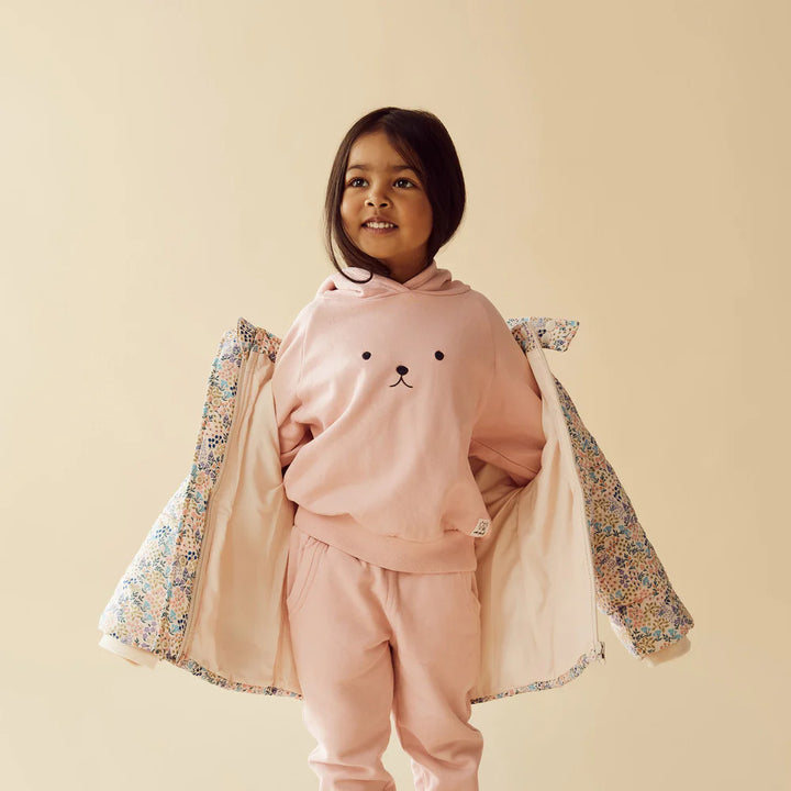 Blush Pink Organic Terry Sweat Pant