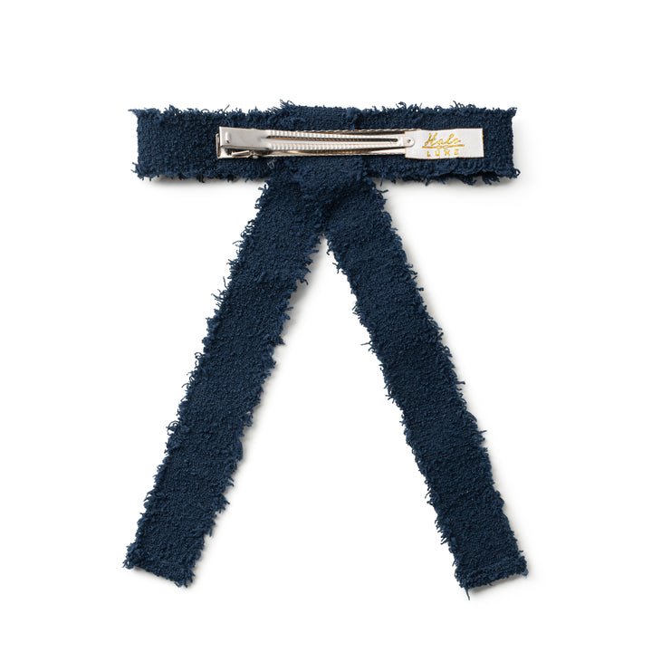 amarl003-Amara deconsctructed woolen long tail clip-navy
