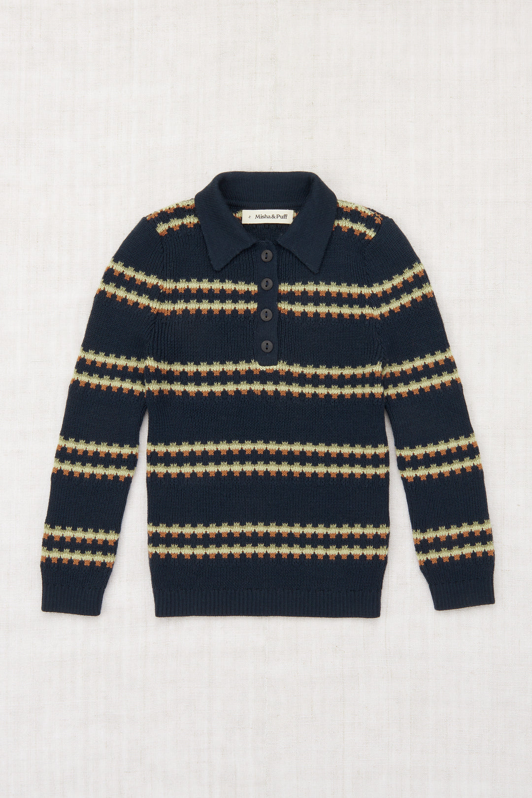 Ari Sweater-Galaxy Beaded Stripe