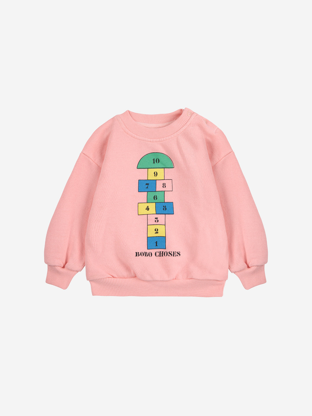 B225AB118-Hopscotch sweatshirt-PINK