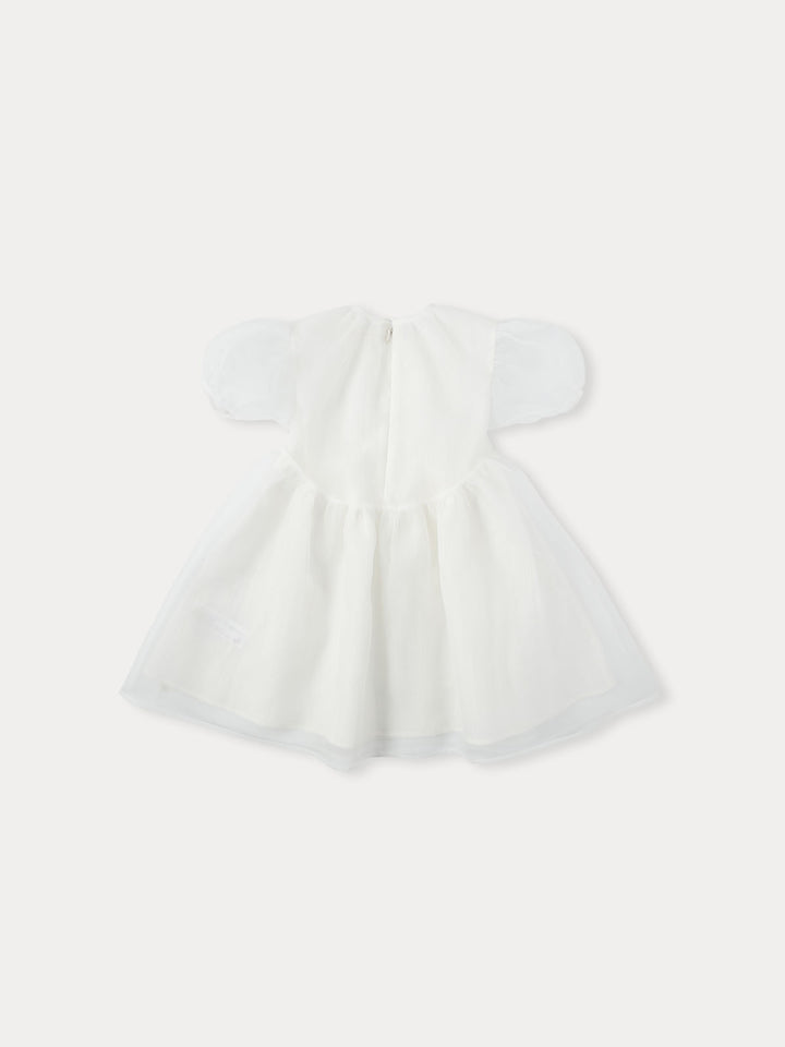 ELLA LAYERED DRESS-ivory