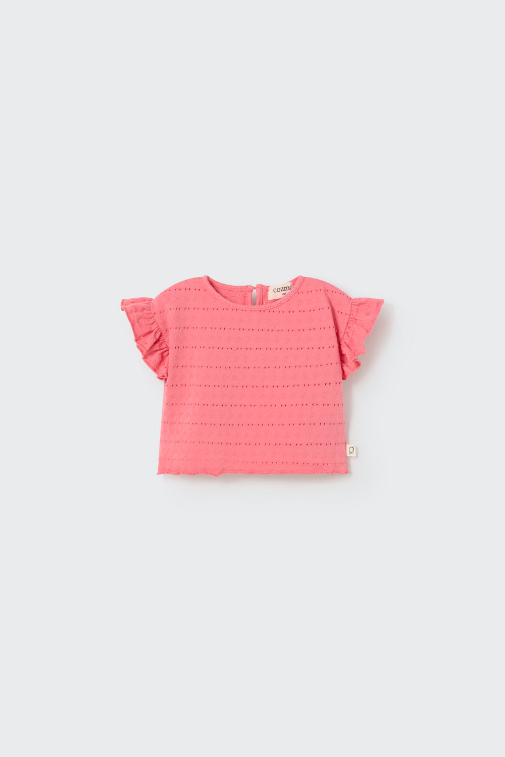 CLARA299S5-EMBELLISHED JACQUARD BABY T-SHIRT-confetti pink