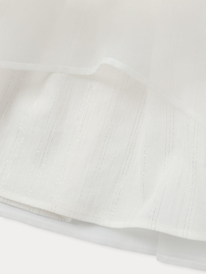 ELLA LAYERED DRESS-ivory