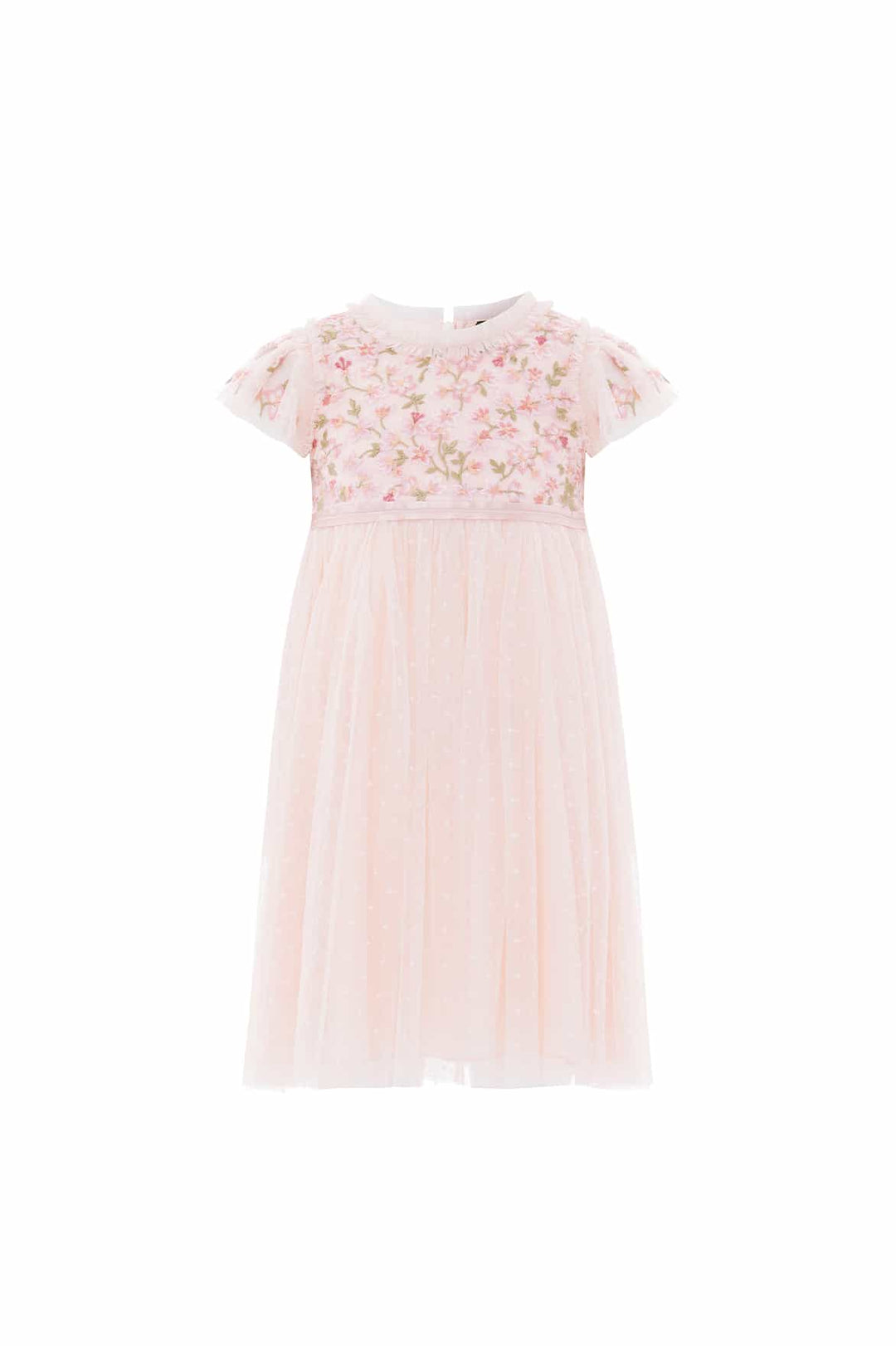 EVERETT BLOOM BODICE KIDS DRESS-OPAL/MULTI