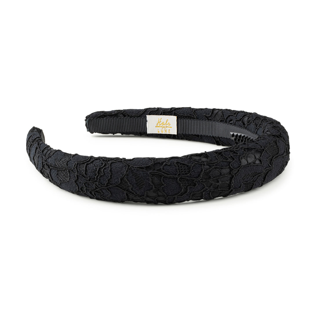evelih001-Evelina lace headband-black