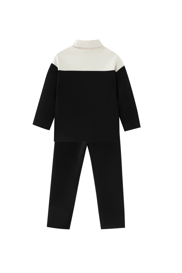 COLORBLOCK BOYS 2 PC SET-STONE/BLACK