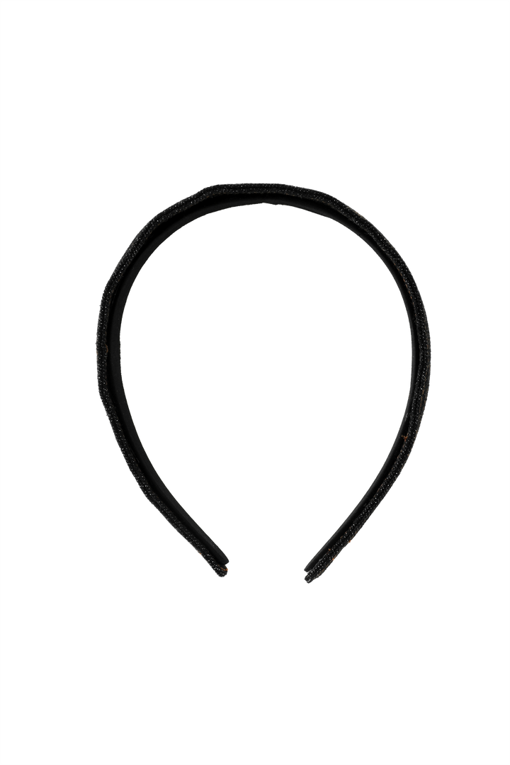 DENIM HEADBAND-BLACK DENIM