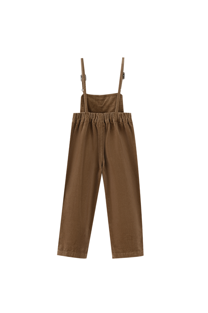 CORDUROY OVERALL-MOCHA