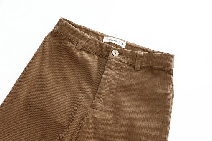 CORDUROY PANT-MOCHA