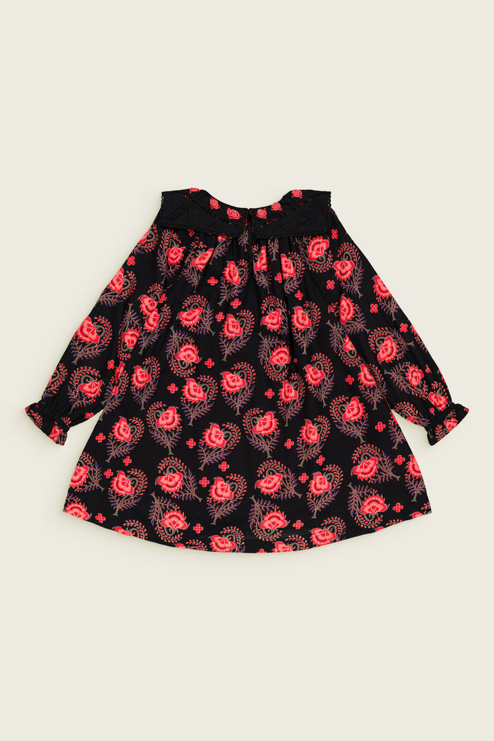 GIOVANNA DRESS-Flamenco Print
