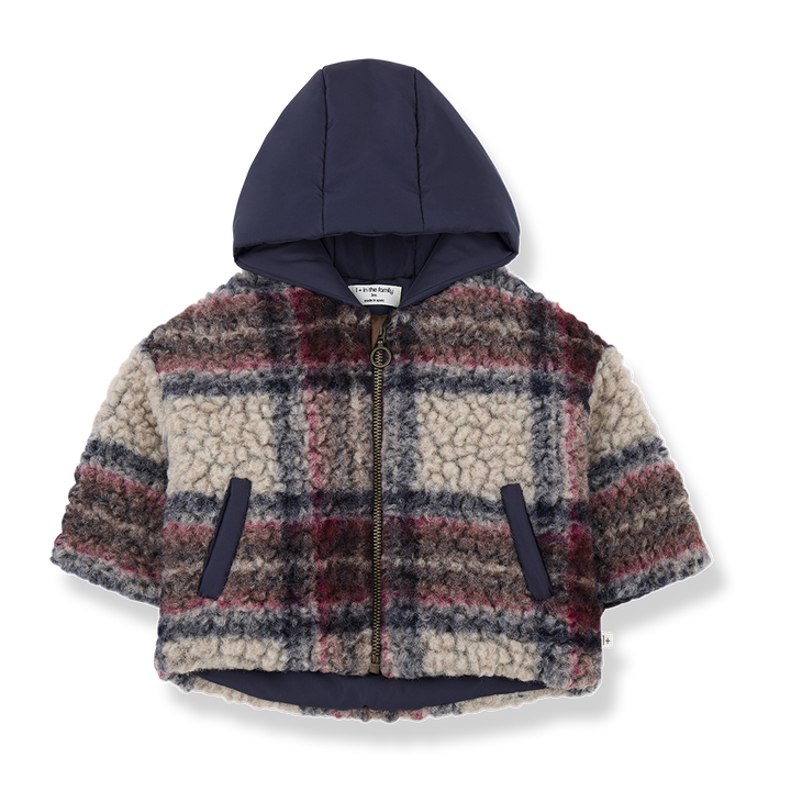 HANS-hooded jacket-dark-blue