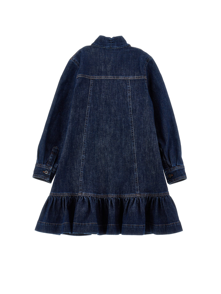 I9F901 6044-DENIM DRESS-BLUE