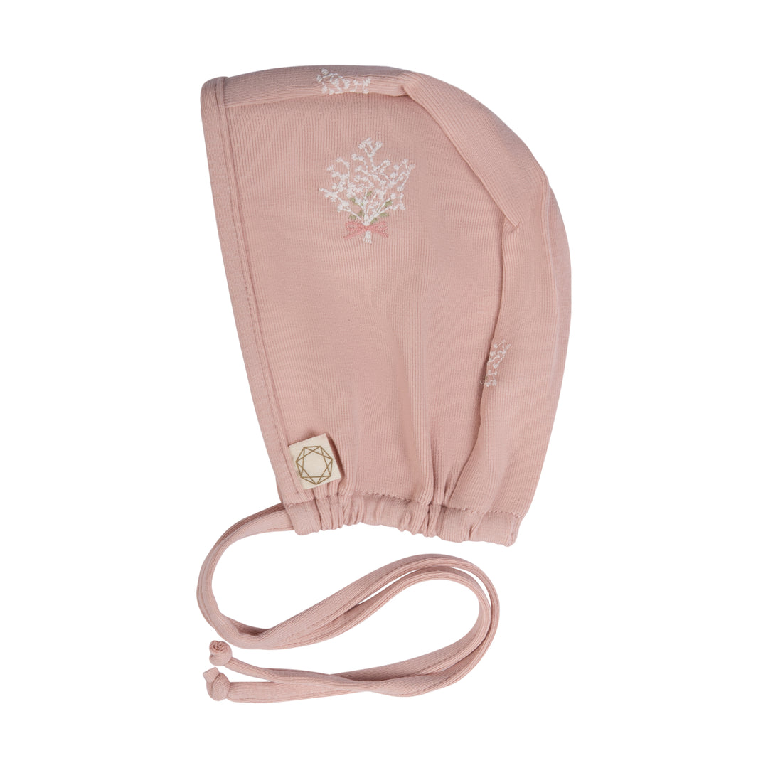 Babys Breath Bonnet-Misty Rose