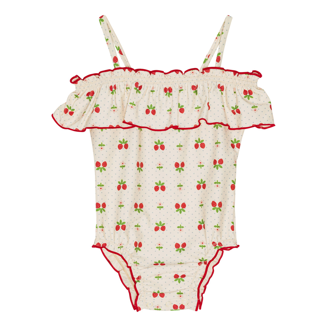 F10522-SOFIA SWIMSUIT-Soft White Berry