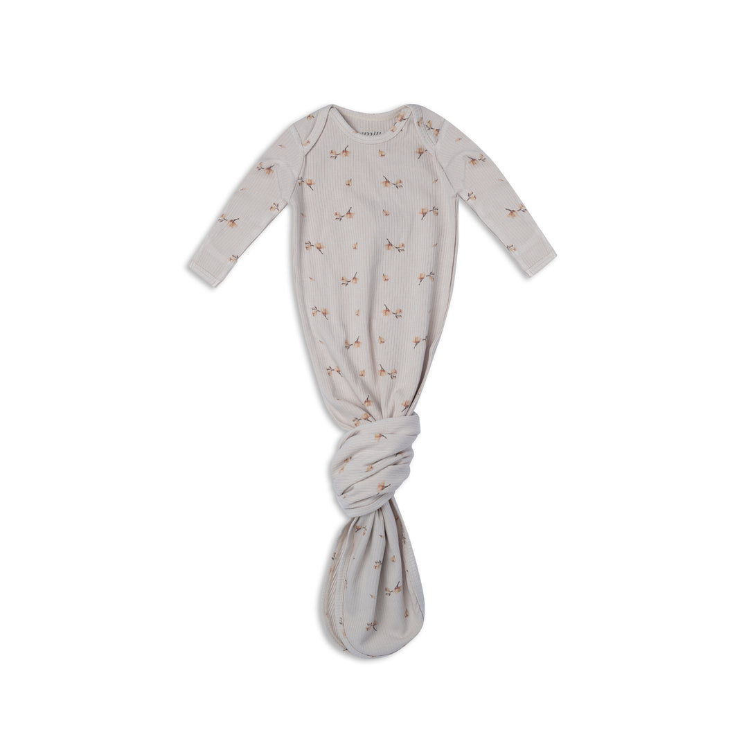 NEWBORN GOWNS-BLOSSOM OAT