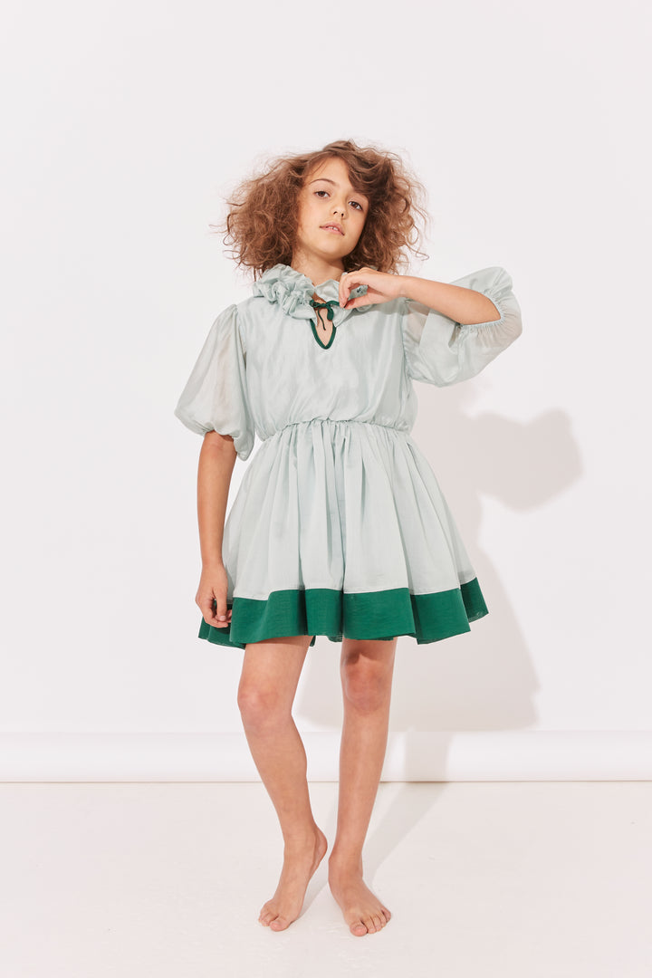 SIGHTSEER DRESS-Glacier Mint