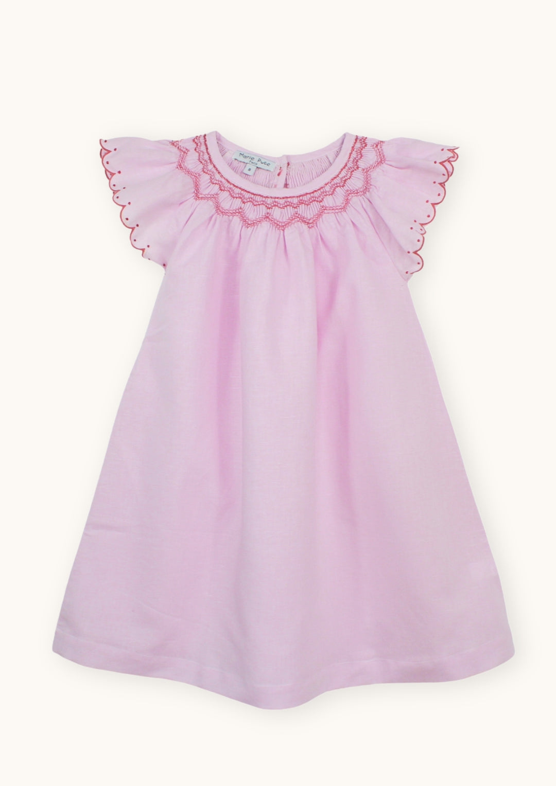 DRESS STELLA-Rosewater