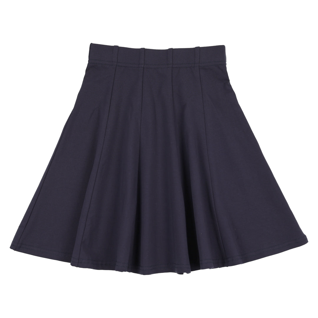 21-116-Panel Skirt-Navy