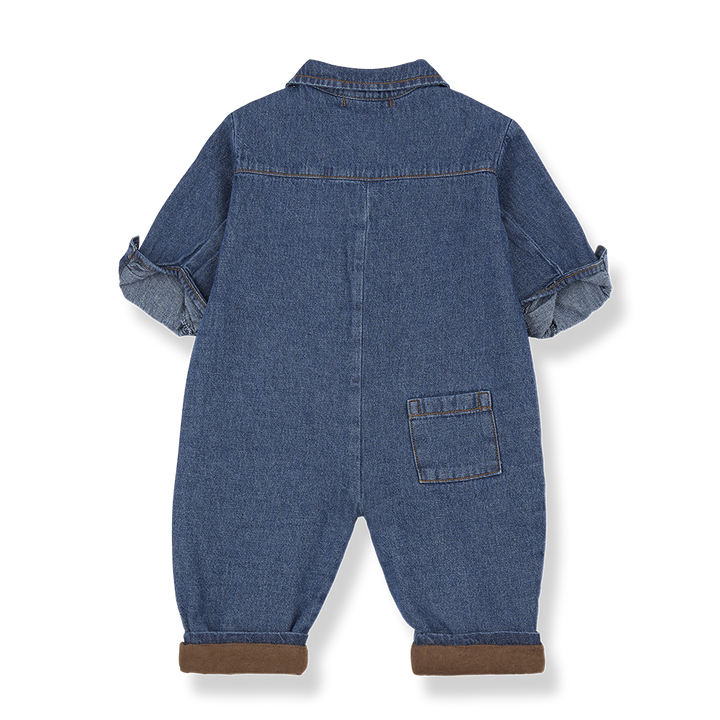 VITUS-lined overall-denim