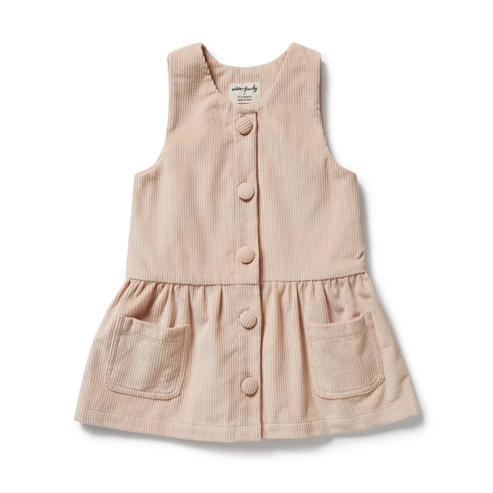 Rose Organic Cord Dress