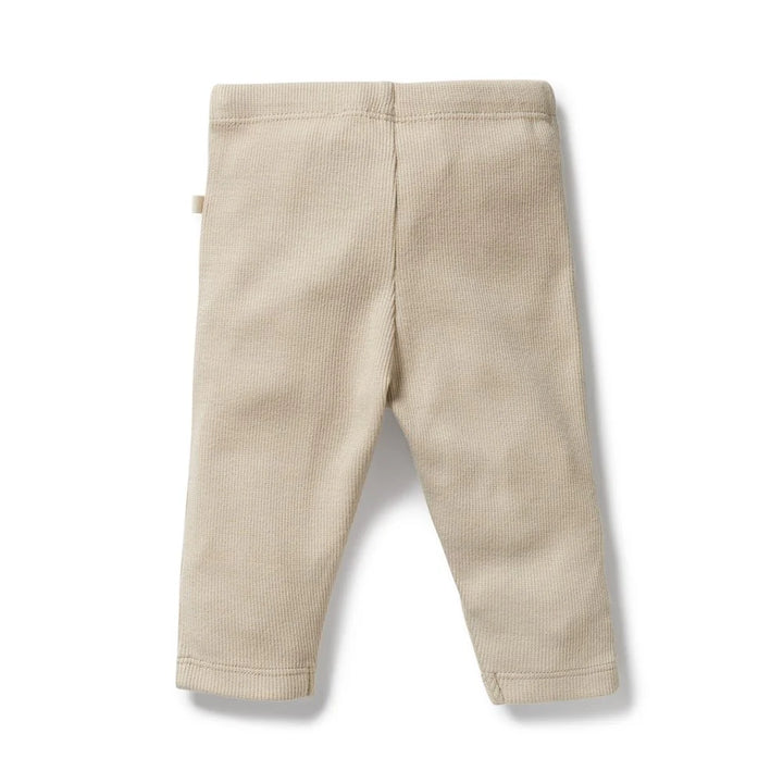 Biscuit Organic Rib Legging