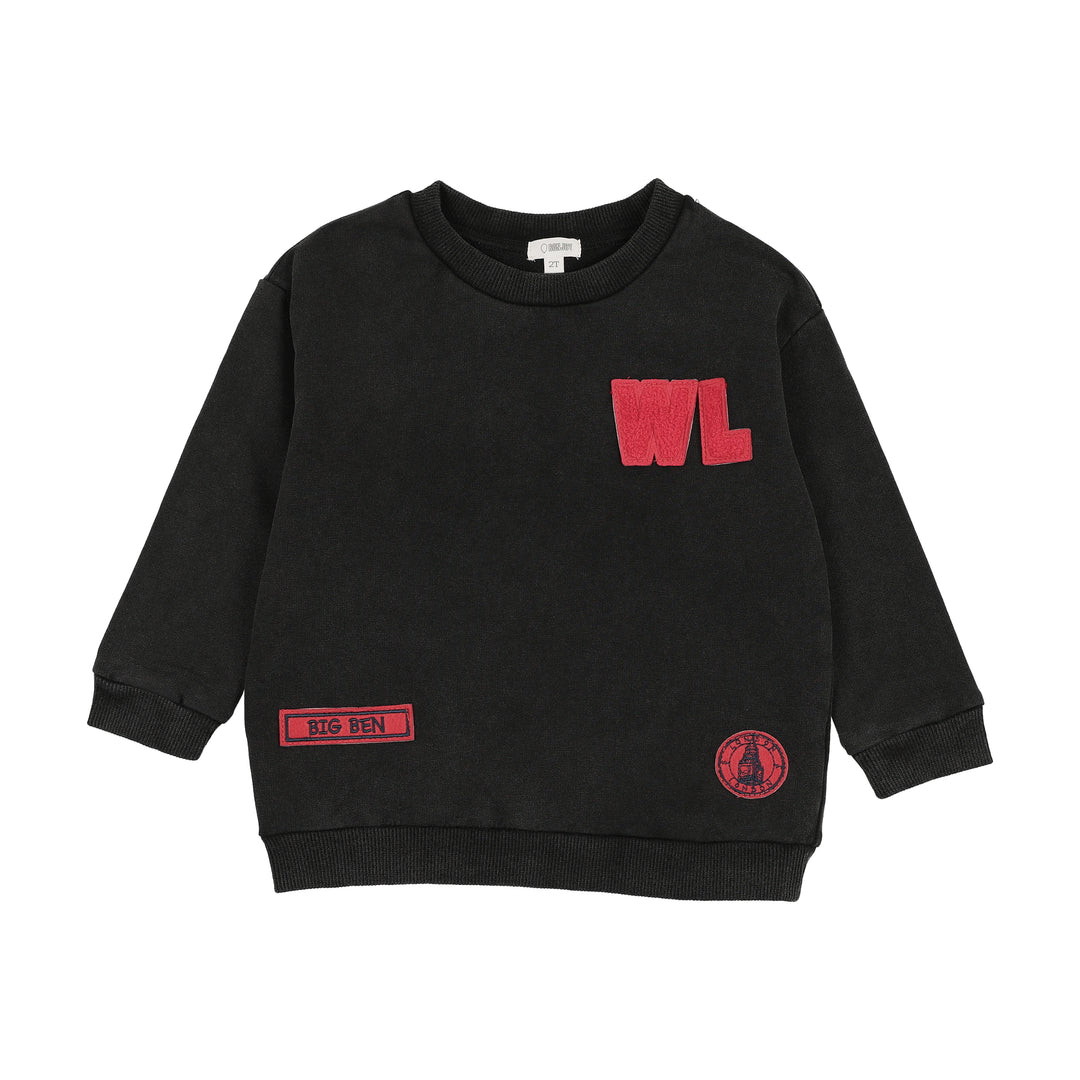 BTW25201T-Big Ben Sweatshirt-Black Wash
