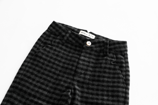 DARK CHECKERED DRESS PANT-GREY CHECKERED