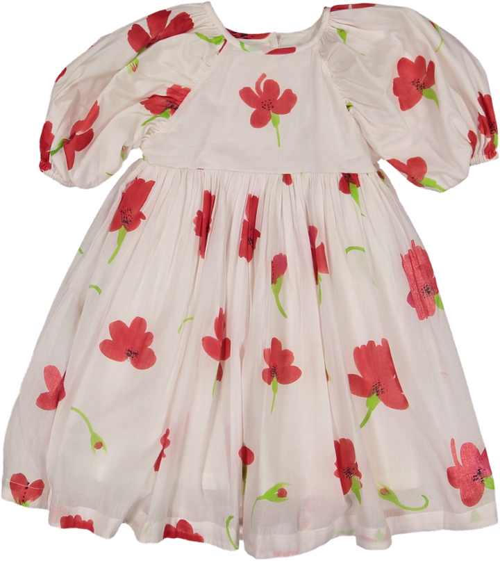 AMARA SHORT SLEEVES-POPPY