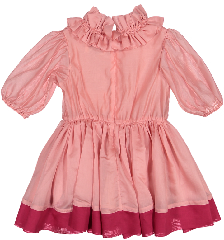 SIGHTSEER DRESS-Pink/Hot Pink