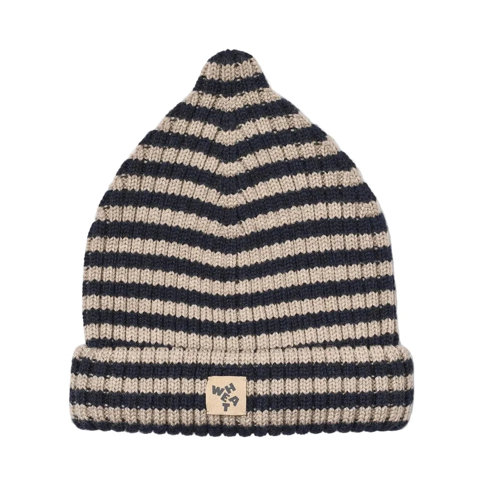 7612-567 BEANIE TOPPER - NAVY