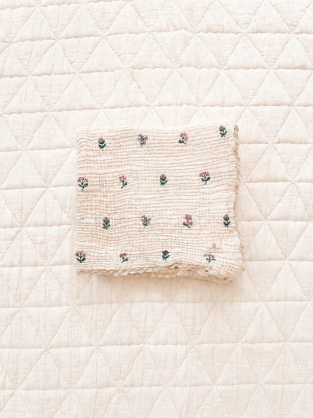WHOLESALE LAYERED GAUZE BLANKET - DAHLIA