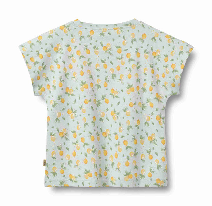 T-shirt S/S Bette 0158-129  SUMMER BLUE CITRUS