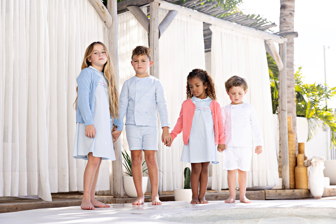 30956-Linen Shorts-White