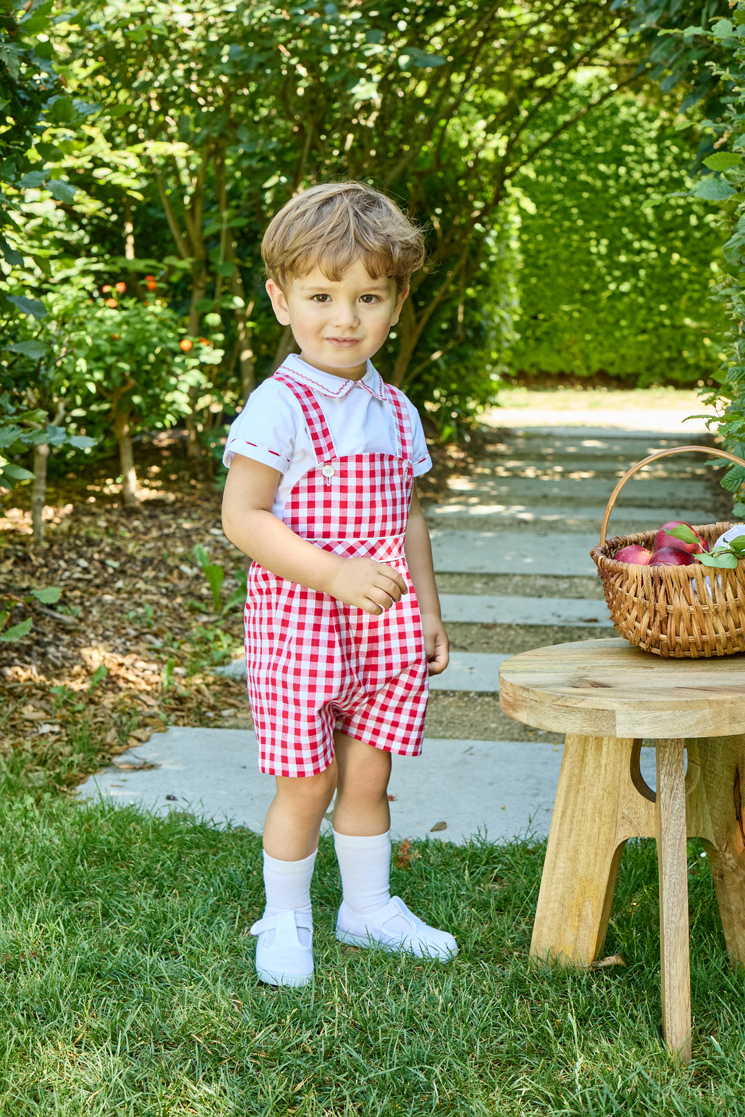 36233-PTI/TC021 SETS - MEDIUM RED GINGHAM