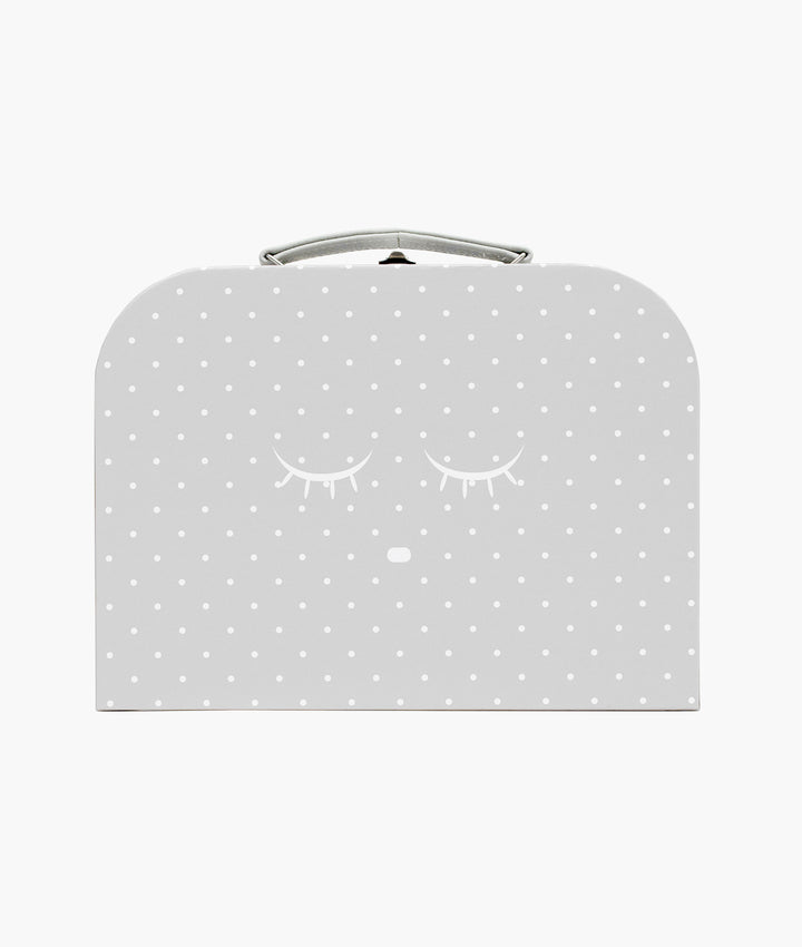 Medium Sleeping Cutie Trunk - Grey
