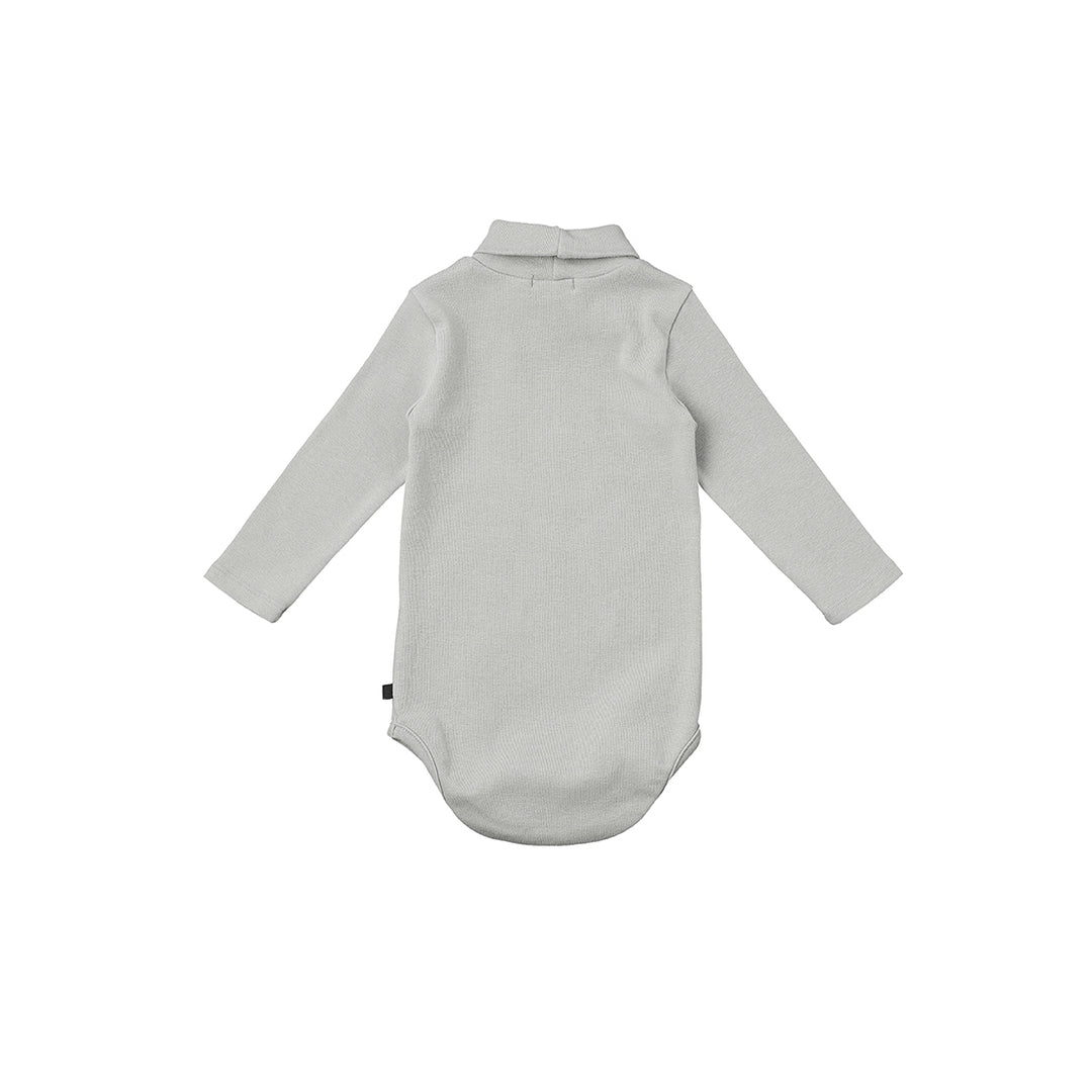 BENE HIGH NECK BODYSUIT-grayish mint