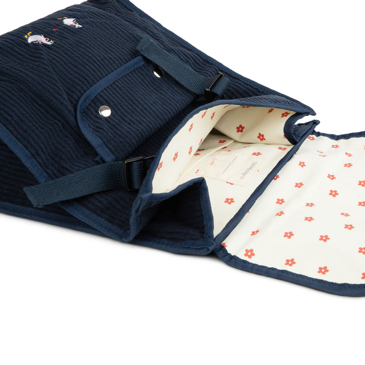 Le Enfant Schoolbag - Navy