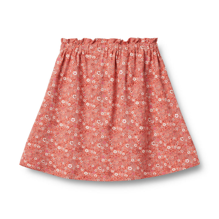 Skirt Natalia (1143-188)-Coral Flowers