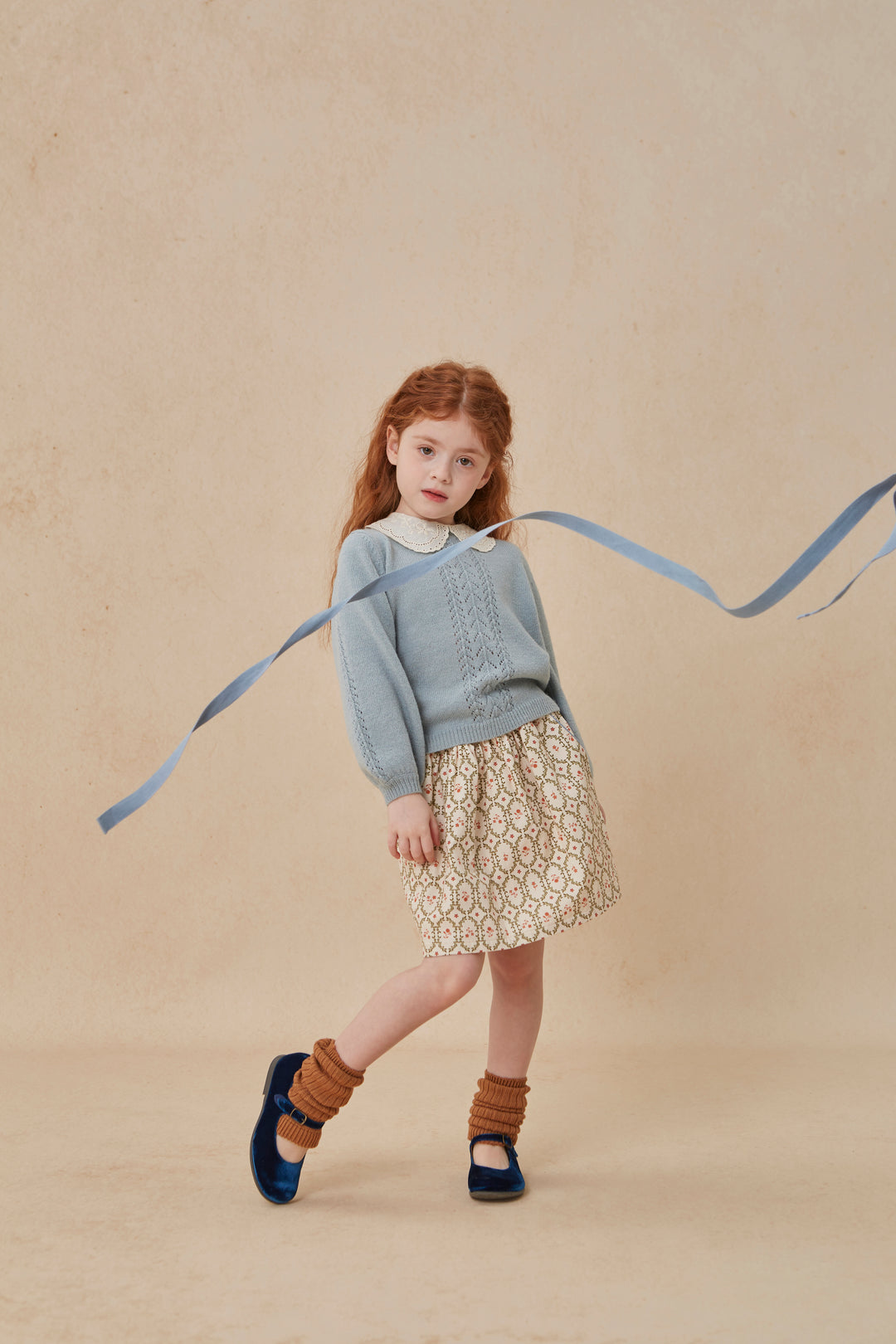 Selene Pullover Dusty Blue