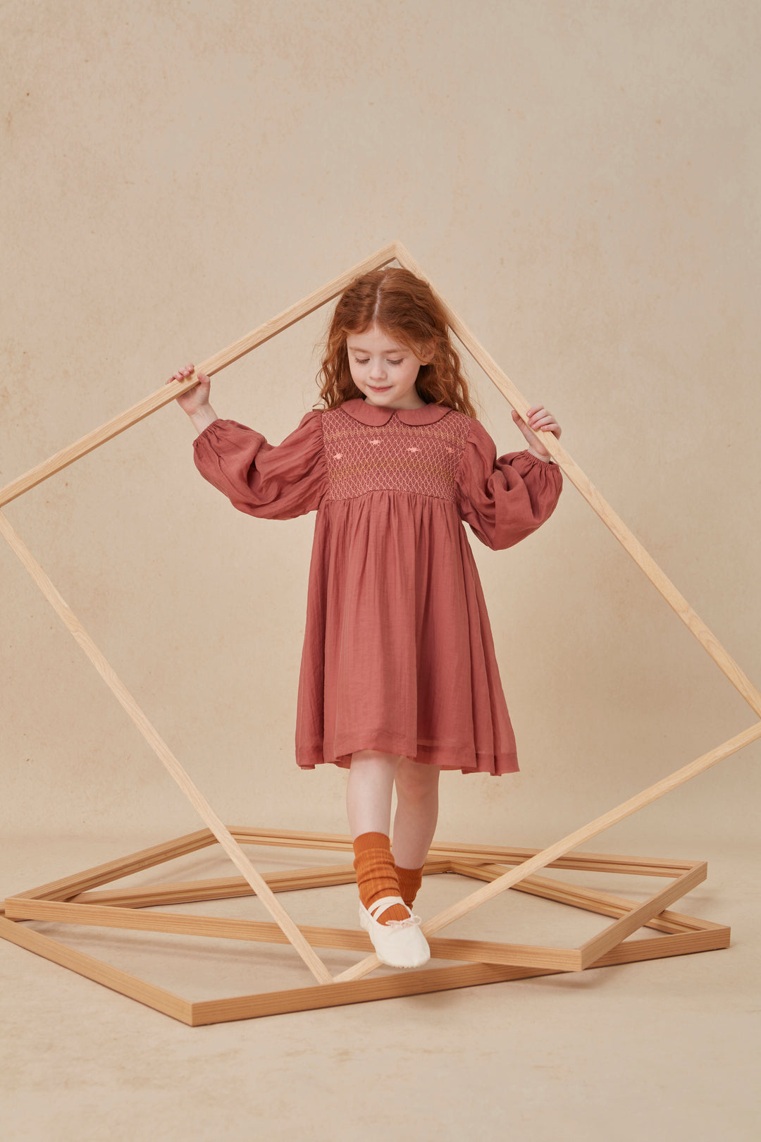 Petra Dress Terracotta