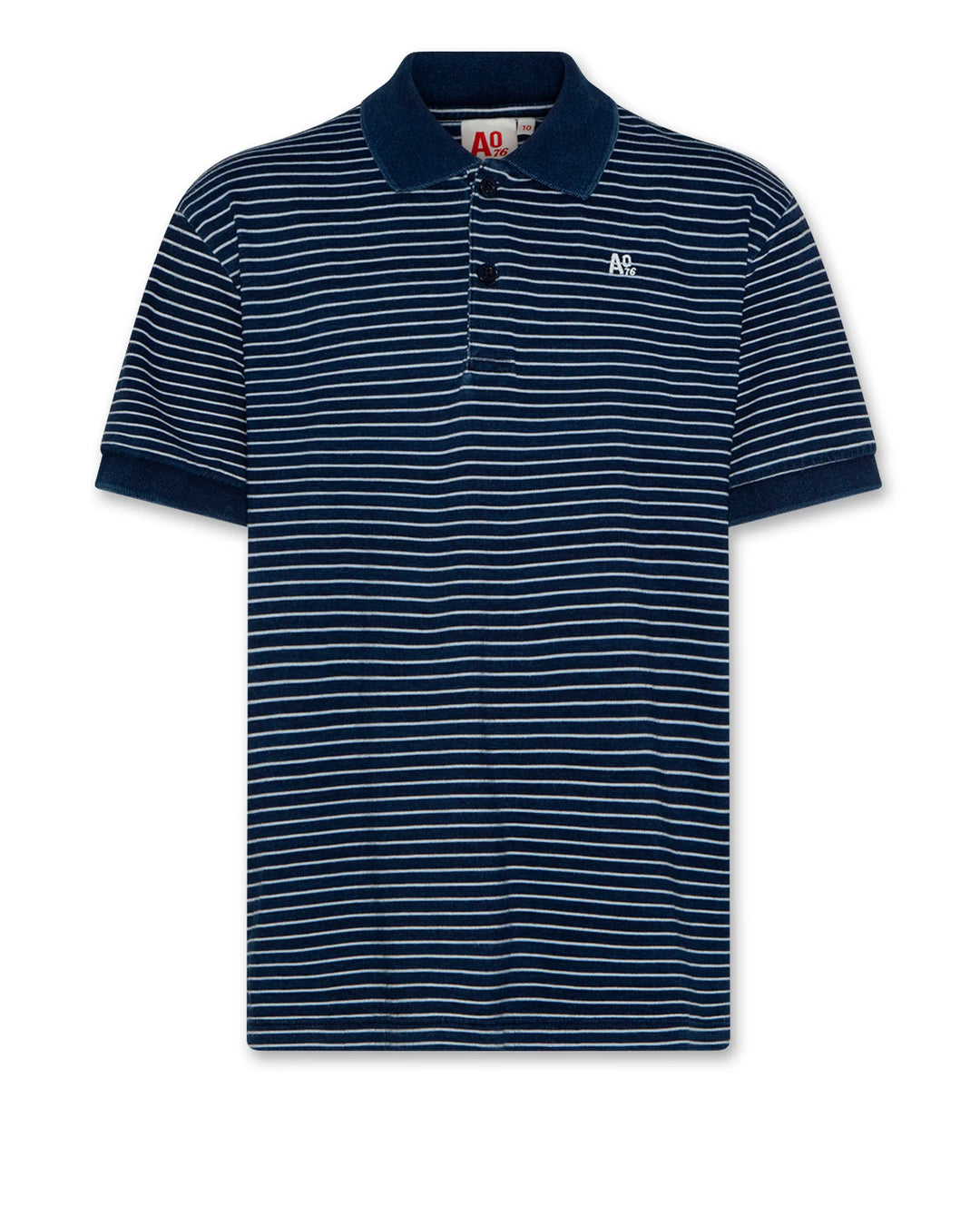 125-2022-261-otsan polo t-shirt striped-Indigo