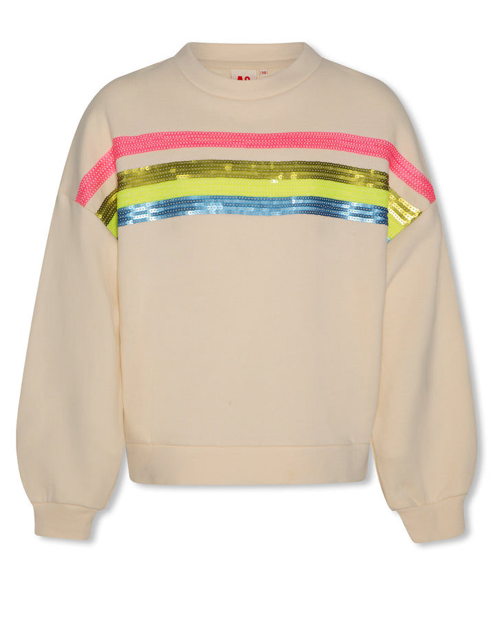 VIOLETTA SWEATER SEQUINS SAHARA